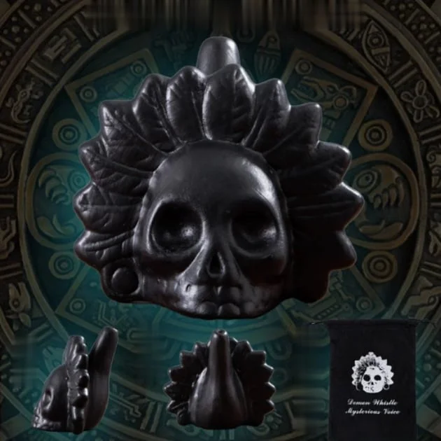 🔥Halloween Hot Sale🔥—💀Aztec Ghost Whistle💀