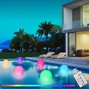 Pool Decoration🎉LED Light 16 Colors Luminous Beach Ball