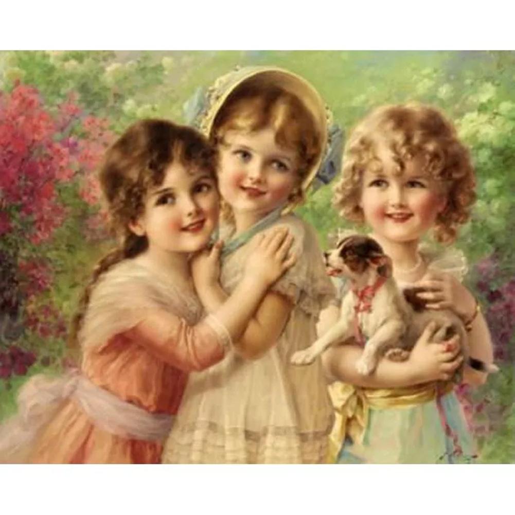 

40x50cm - Paint By Numbers Girls Gift, 501 Original