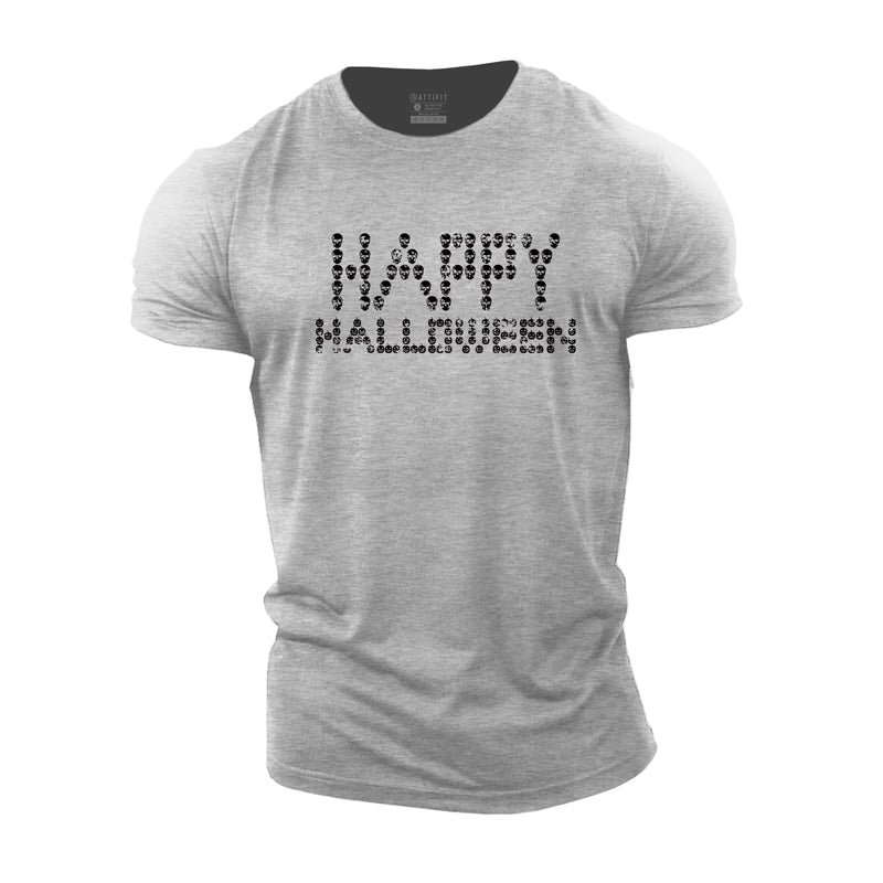Cotton Happy Halloween T-shirts tacday