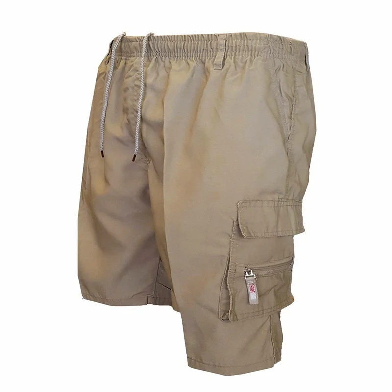 Smiledeer  Men's Multi Pocket Cargo Shorts