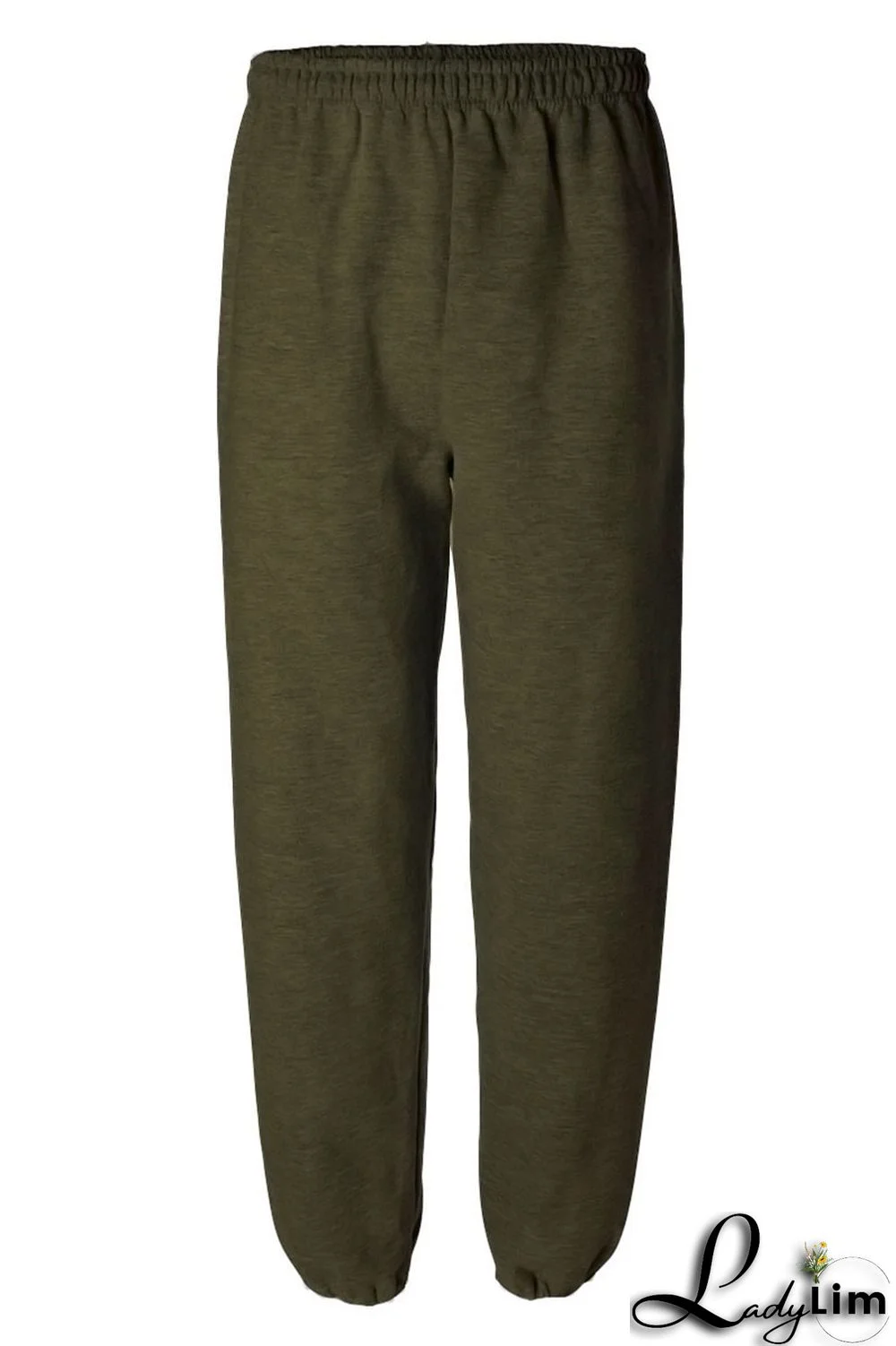 Black Casual Solid Split Joint Straight High Waist Solid Color Bottoms