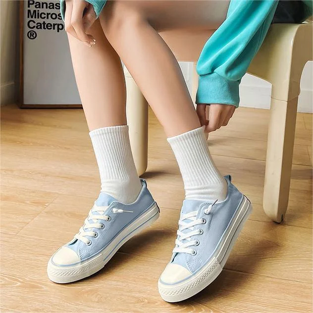 Women Canvas Sneakers Casual Comfort Plus Size Shoes shopify Stunahome.com