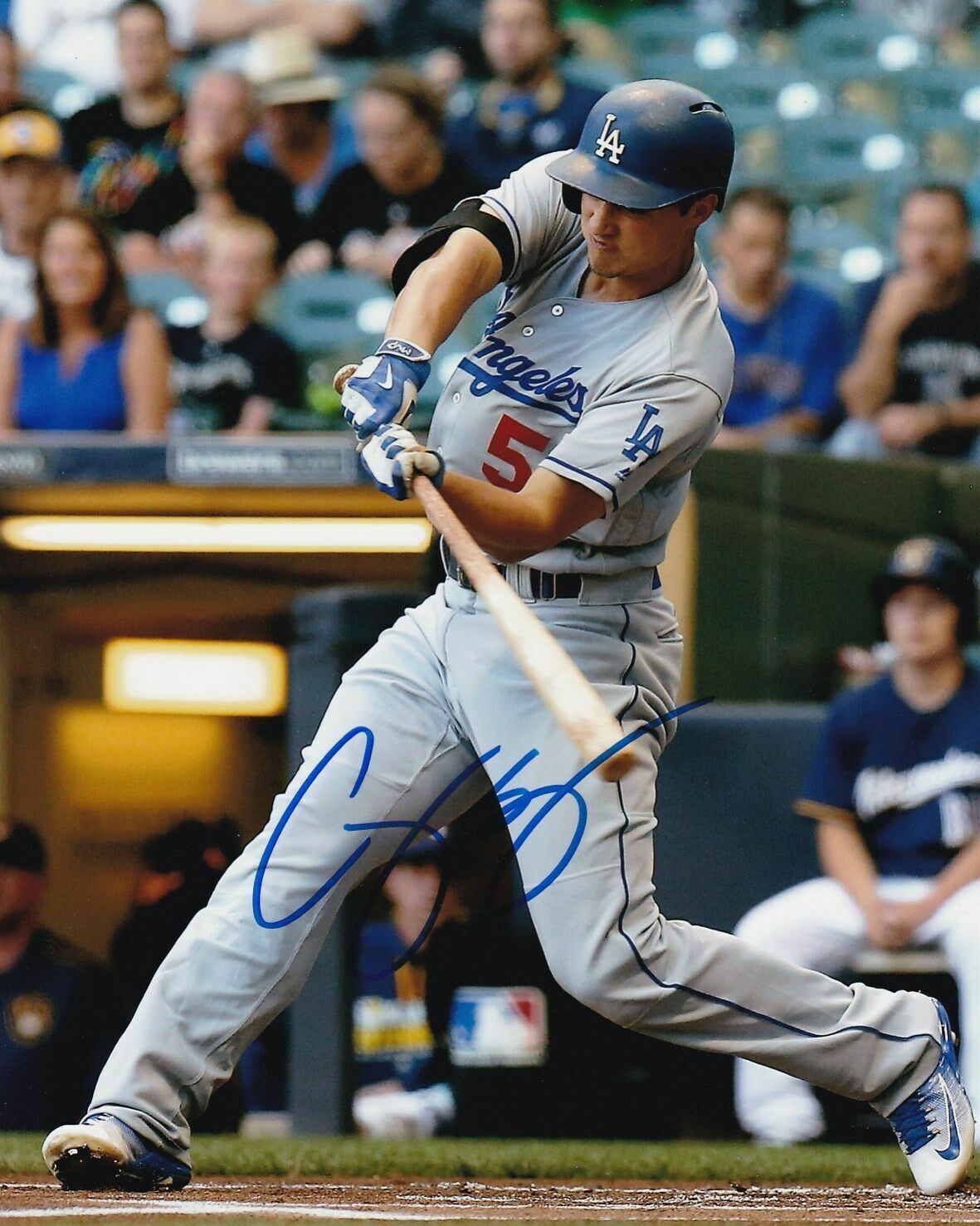 Corey Seager Autographed Signed 8x10 Photo Poster painting ( Dodgers ) REPRINT