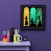 Disney Princess Silhouettes-Full Round Diamond Painting 30*30CM