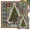 (Multi-Style) Christmas Tree-14CT Stamped Cross Stitch 40*40cm/15.75*15.75in