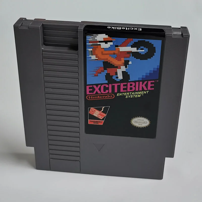 Excite Bike For Nintendo NES - 8 Bit Game Cartridge