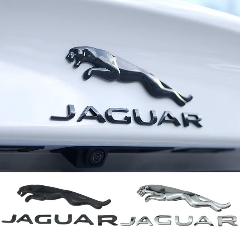 JAGUAR BOOT BADGE Rear Trunk Emblem Suitable for Jaguar XF XJ X350 S-Type X260 voiturehub dxncar
