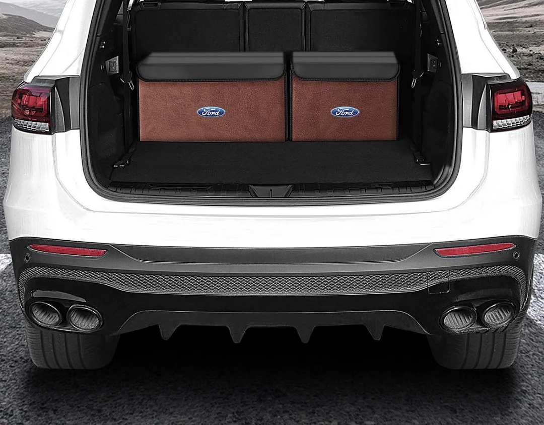 Car trunk storage box