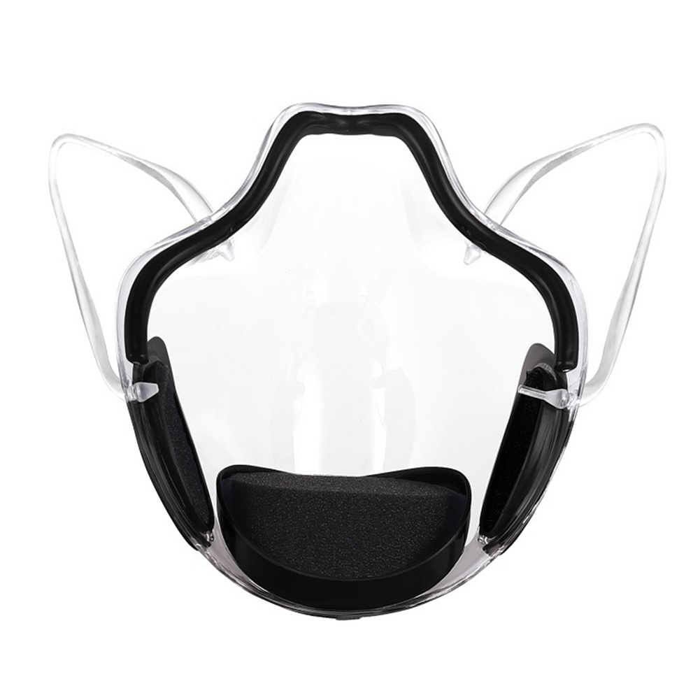 

PC Transparent Protective Mask, Black, 501 Original
