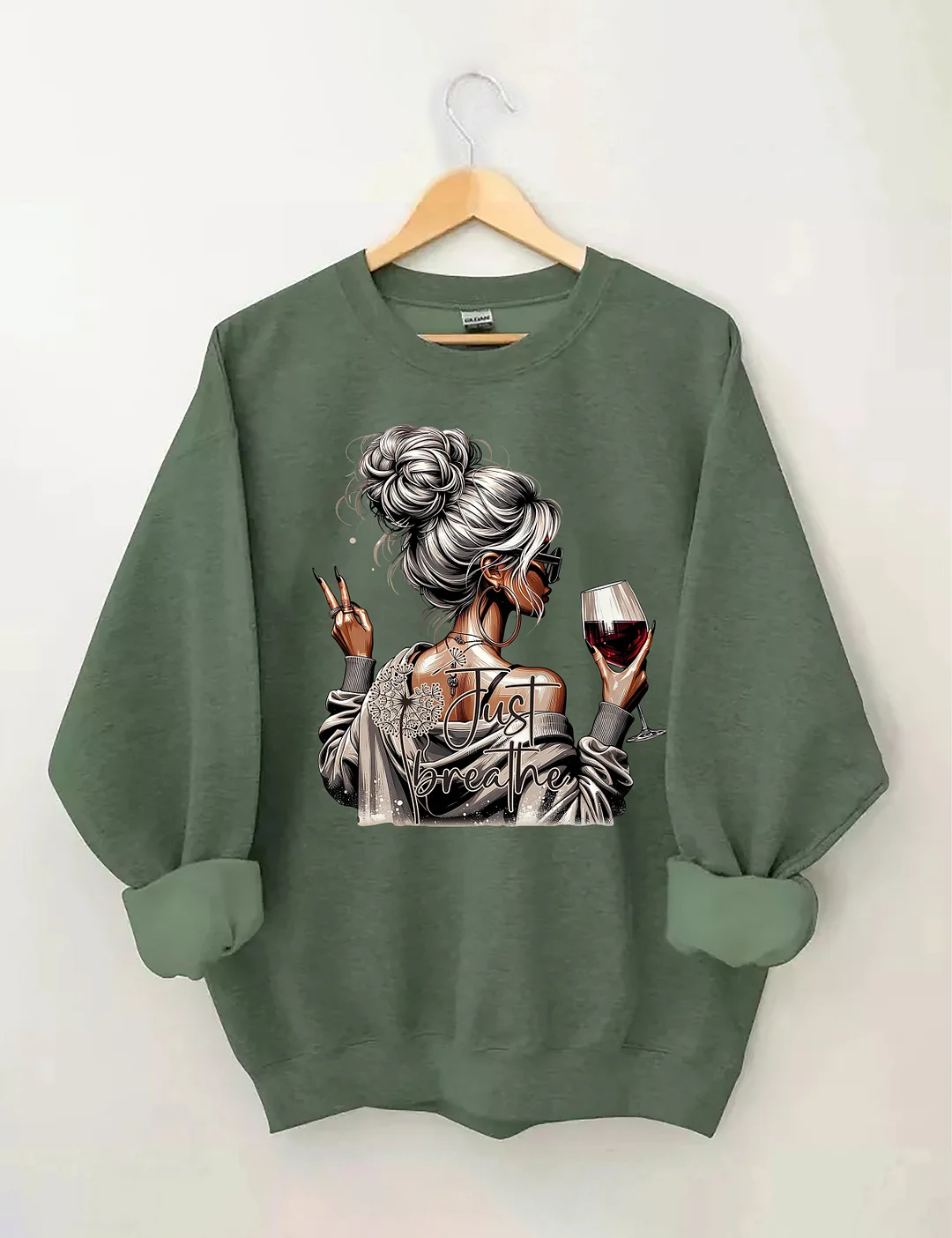 Just Breathe Sweatshirt