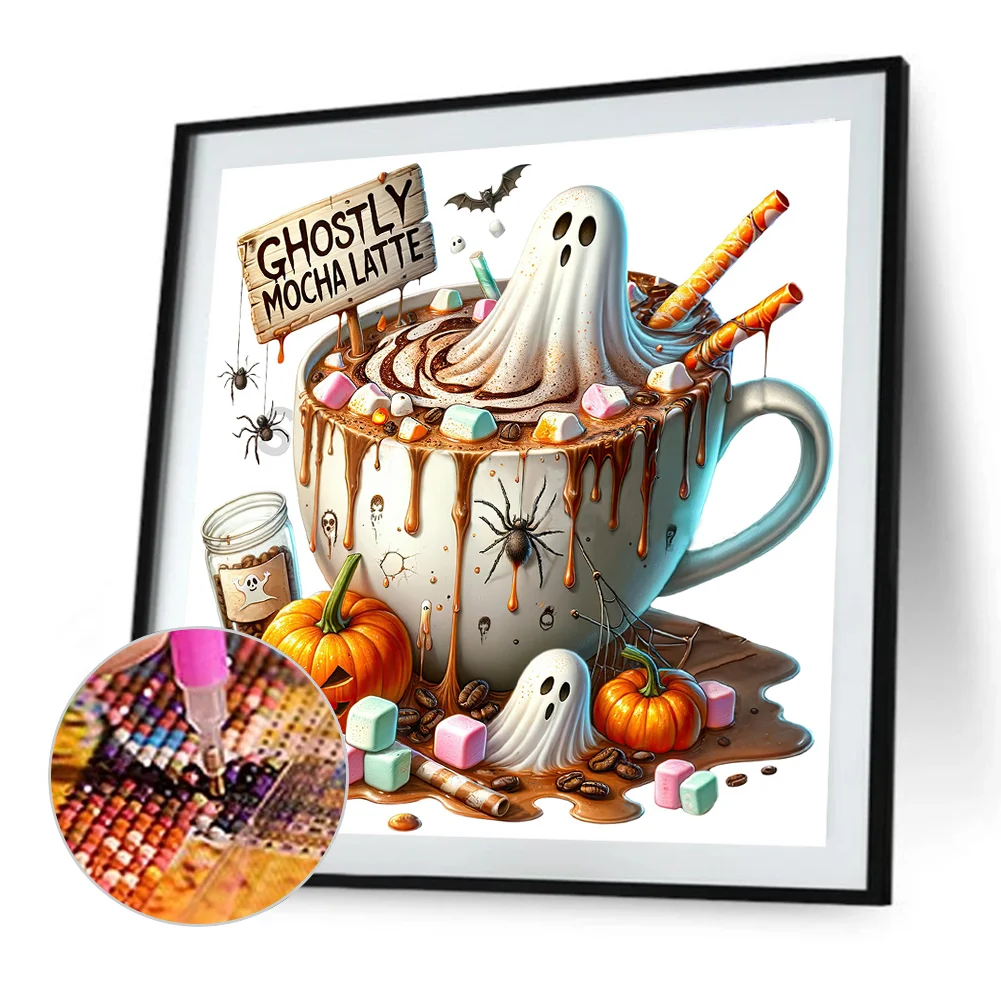 Diamond Painting - Full Round Drill - Halloween Dessert(Canvas|40*40cm)
