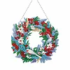 DIY Christmas Wreath Art Acylic Crystal Rhinestone Hanging Craft Kits