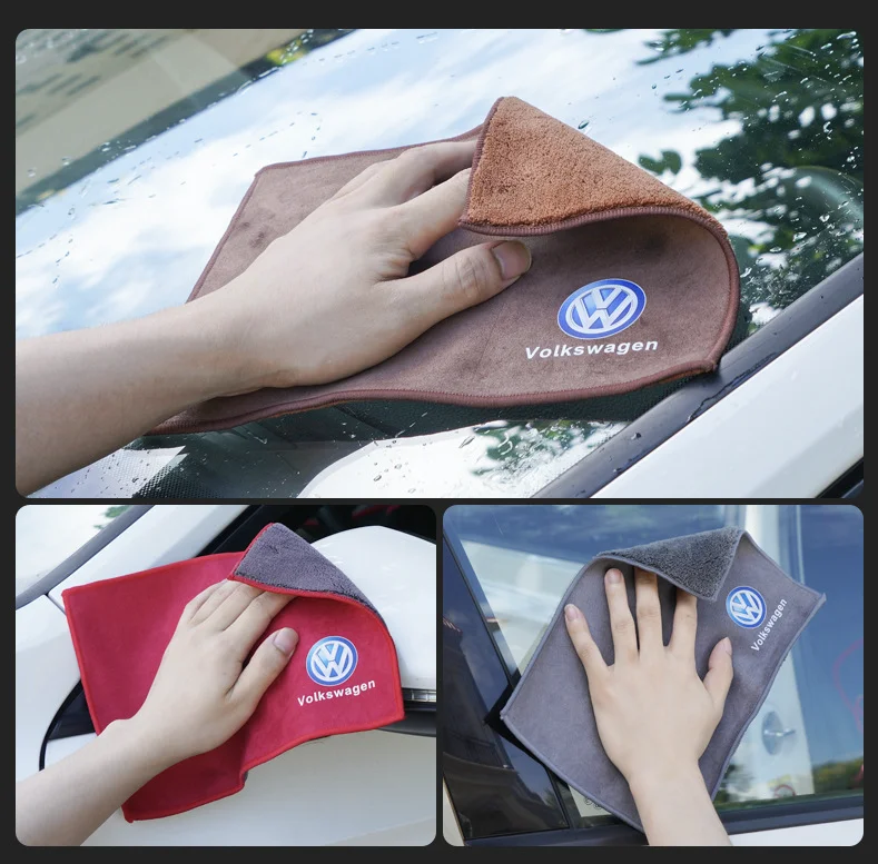 Car deerskin absorbent car wipes