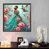 Diamond Painting -DIY Round Drill Elegant Beauty(40x40cm)