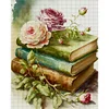 (Stamped/Counted) Flowers Books - 11CT Cross Stitch 40*50cm