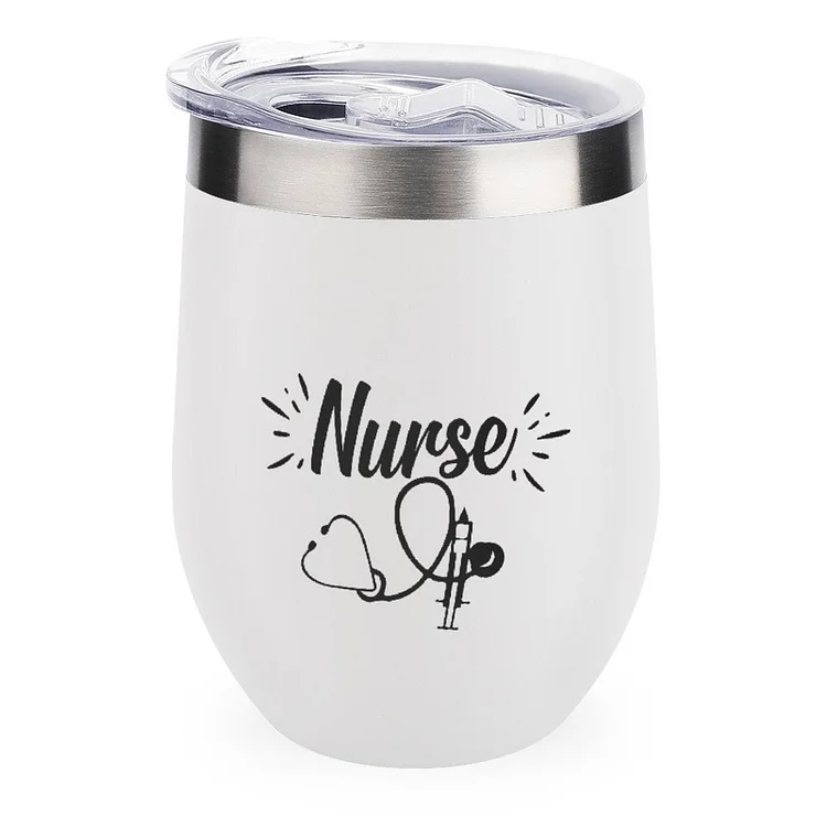 Nurse 12761594 Stainless Steel Insulated Cup Traval Mugs - Heather Prints Shirts