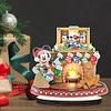 DIY Mickey Mouse Diamond Painting Single-sided Wooden Desktop Ornaments