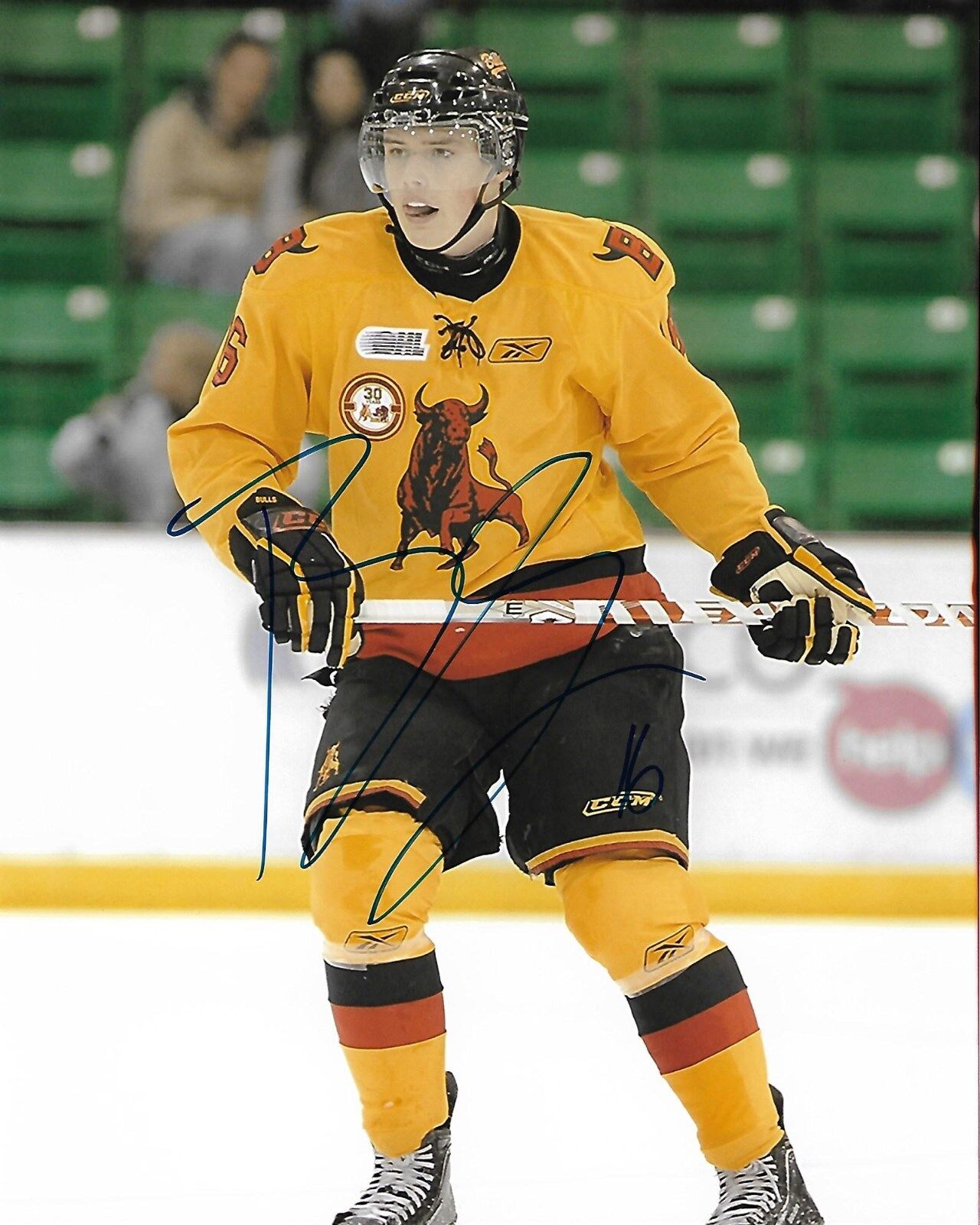 Brendan Gaunce Signed 8×10 Photo Poster painting Belleville Bulls Autographed COA