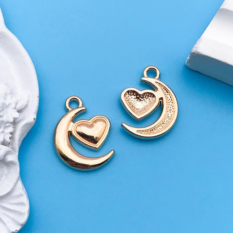 1 Piece Alloy Heart Shape Jewelry Accessories Pendant