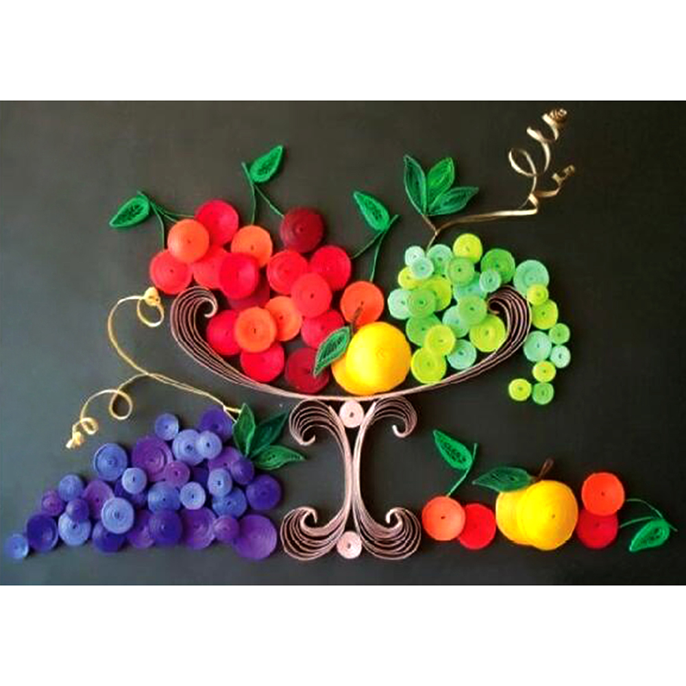 

Fruit Tray - Paper Quilling, 501 Original