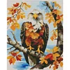 >SALE<Full Embroidery Cotton Thread 11CT Printed Woodland Eagle Cross Stitch 40x50cm