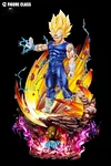 1/4 Scale Majin Vegeta With LED - Dragon Ball Resin Statue - FC Studios [In Stock]