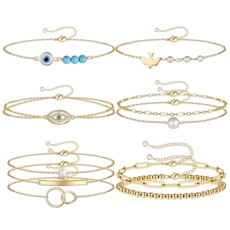 Fashion Geometric Stainless Steel Plating Bracelets 1 Piece