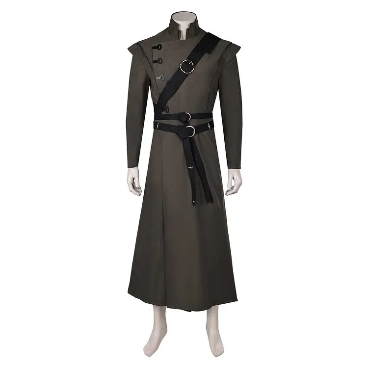 House Of The Dragon Season 2 (2024) Prince Aemond Targaryen Gray Outfits Cosplay Costume Halloween Carnival Suit
