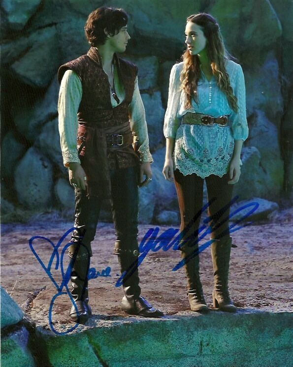 Once Wonderland Peter Gadiot Sophie Lowe Autographed Signed 8x10 Photo Poster painting COA