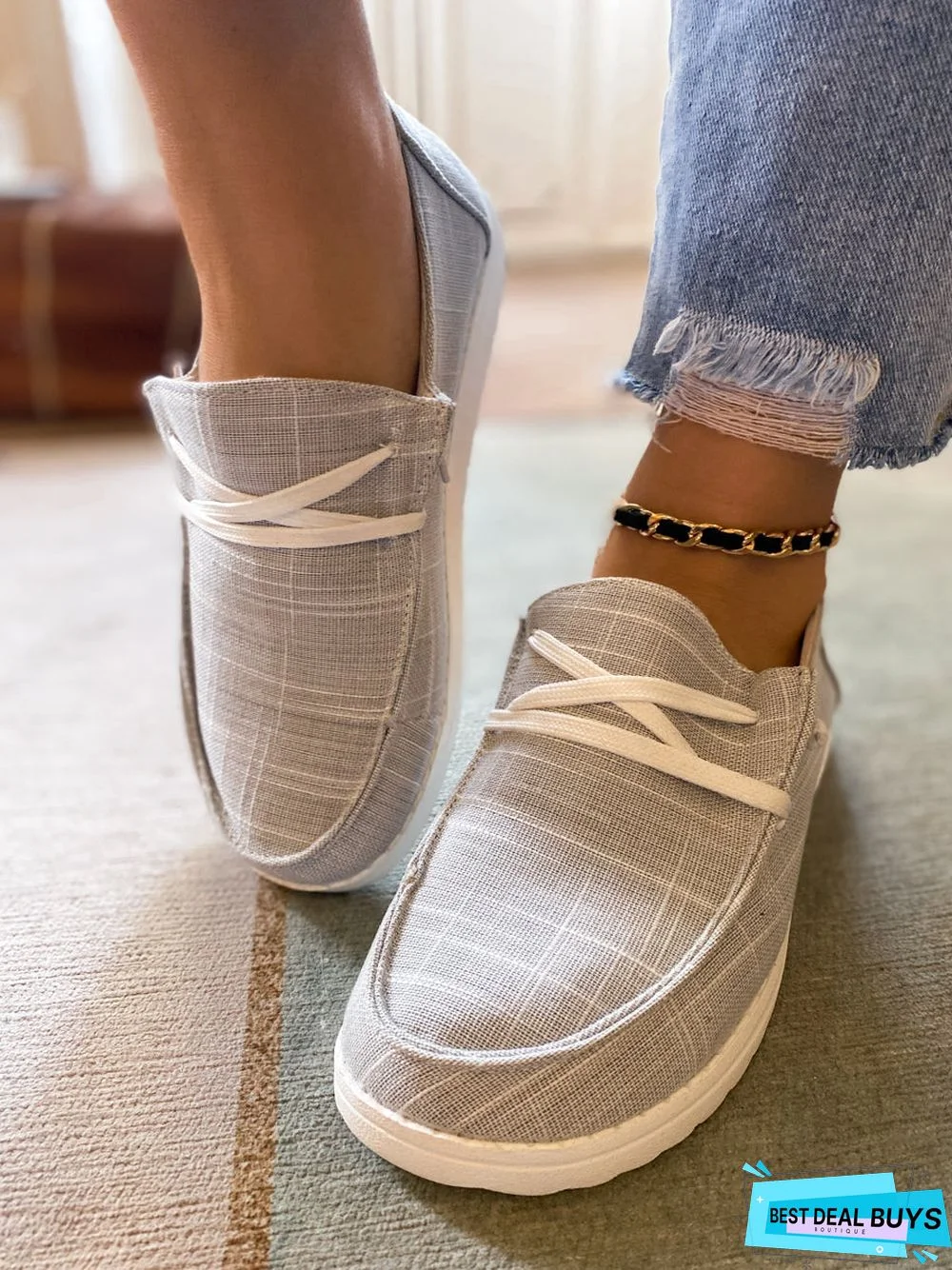 Boat Shoes Sneakers Sip On Flat Shoes - EN BLOOM