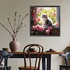Diamond Painting-5D Full Round Drill Cat(40x40cm)