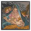 Angel'S Birth-14CT Stamped Cross Stitch 38*38cm/14.96*14.96in tapestrymarket
