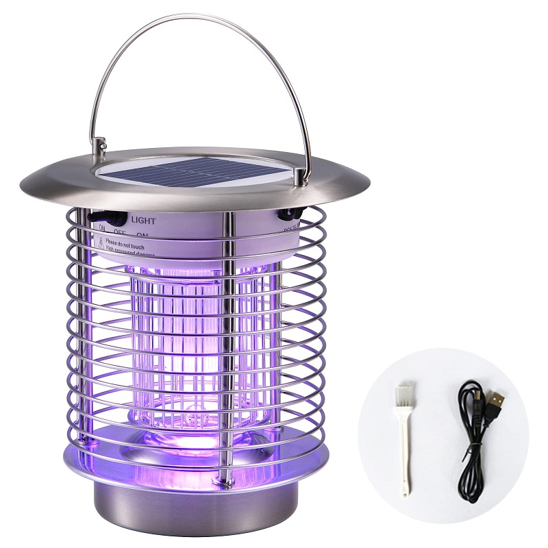 

Solar Power Mosquito Killer Lamp Indoor Outdoor Hangable Bug Insect Catcher, 501 Original
