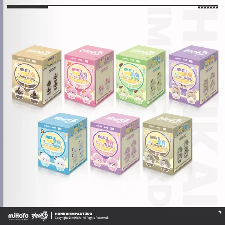 Honkai Impact 3rd Cup Noodles Stack Toy Vol. 1 [Original Honkai