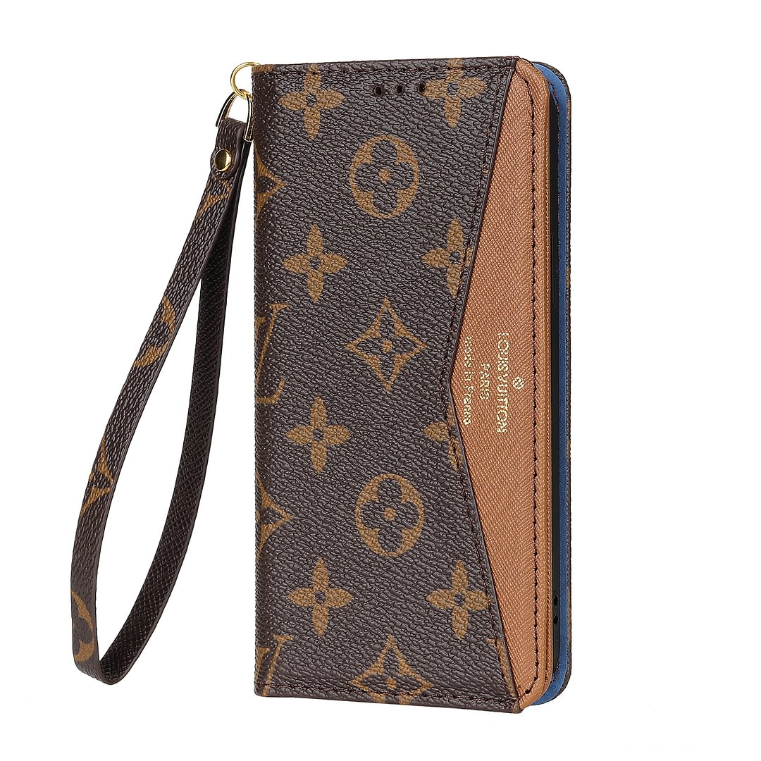 Classic Monogram Canvas Holder Wallet Holster iPhone Apple Phone--[GUCCLV]