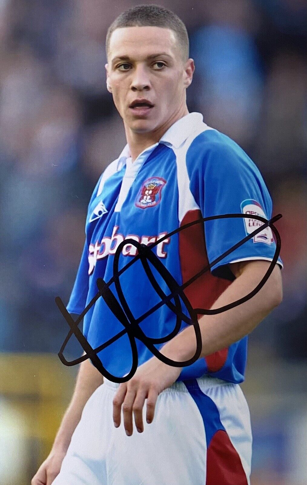 James Chester Genuine Hand Signed Carlisle United 6X4 Photo Poster painting