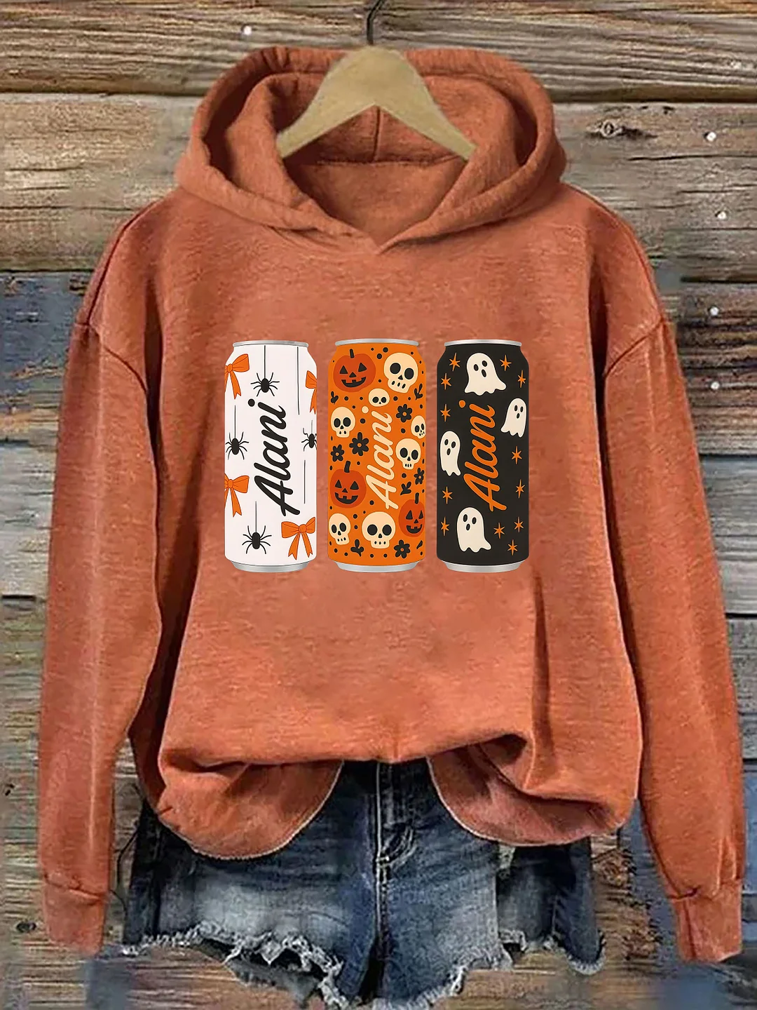 Halloween Energy Drink Can Hoodie