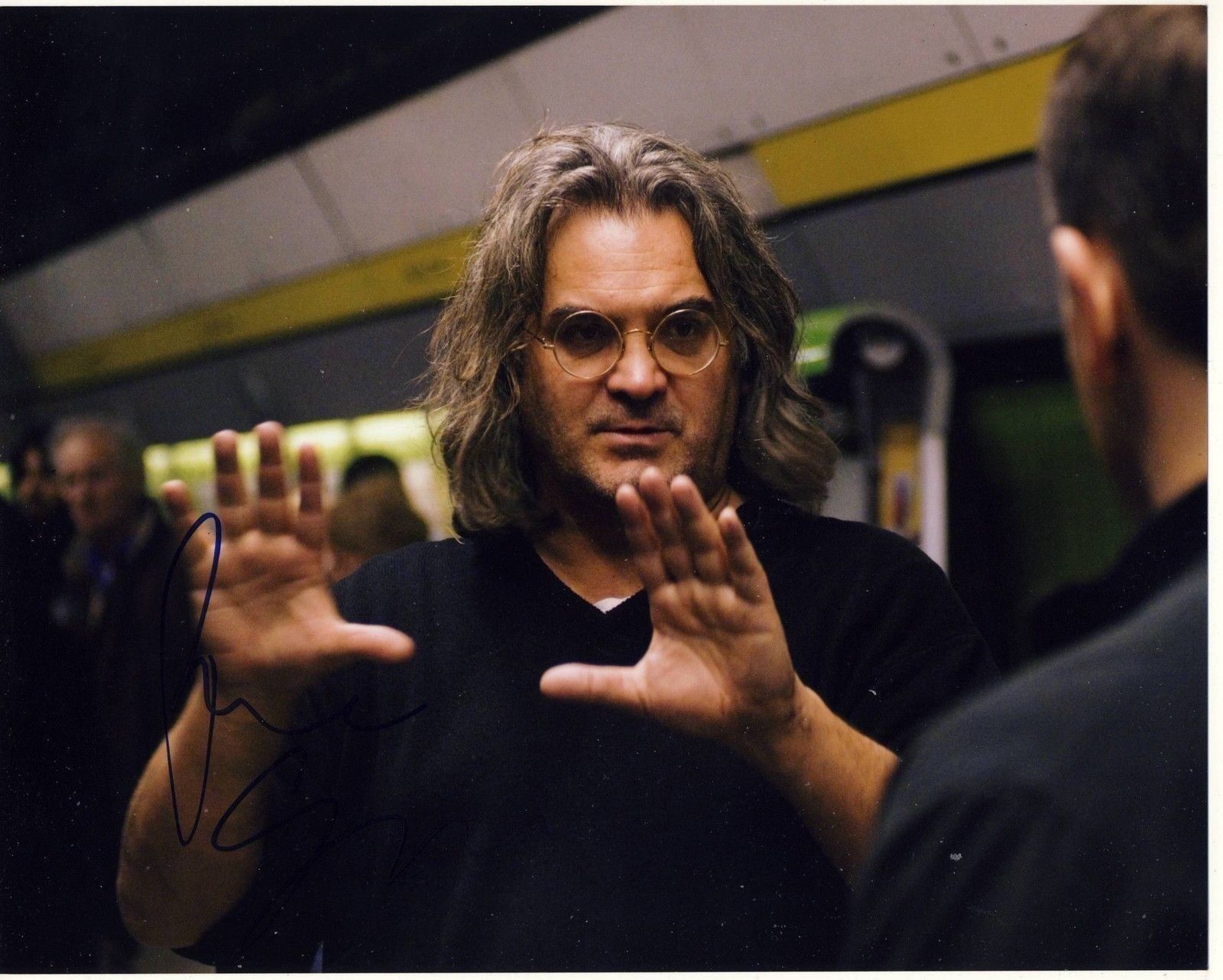 Paul Greengrass Autograph DIRECTOR Signed 8x10 Photo Poster painting AFTAL [4760]