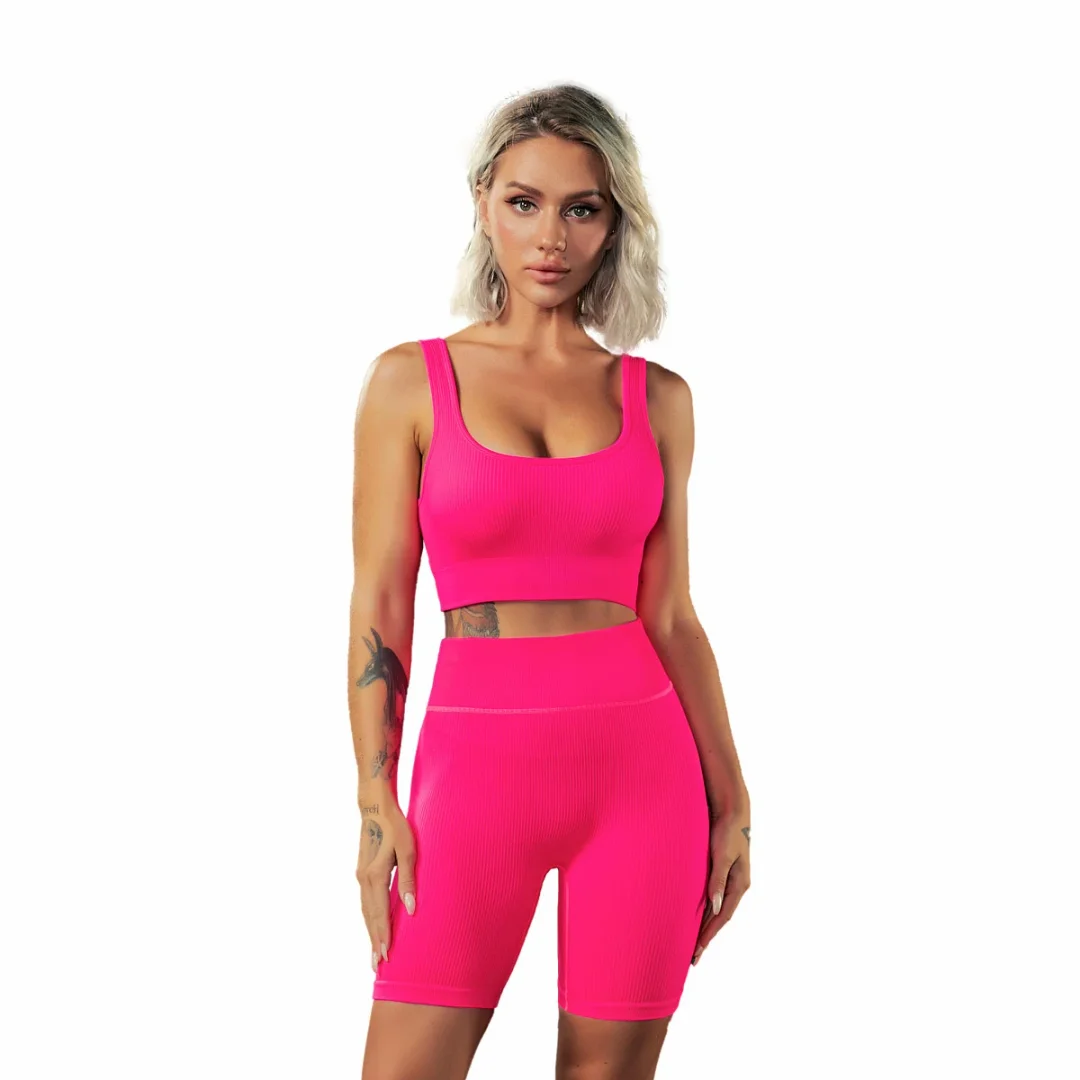 High quality workout bra and leggings set