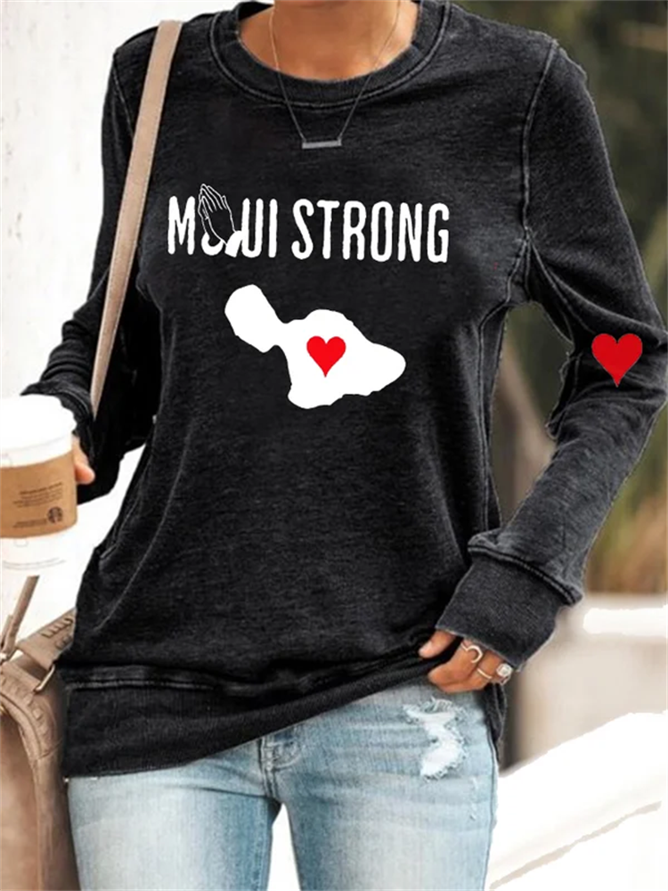 Women's Maui Strong Casual Sweatshirt