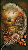 Luxury AB Velvet Diamond Painting Kit - Landscape
