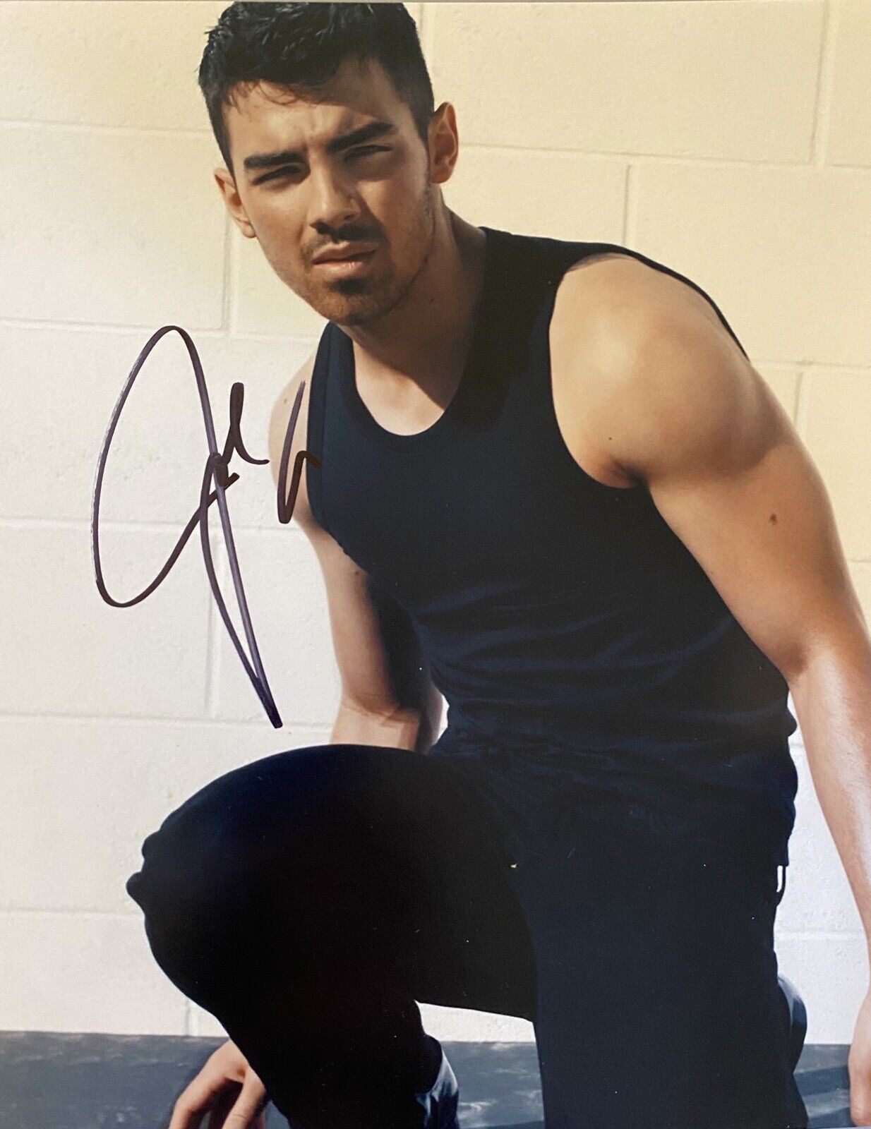 Joe Jonas Signed Autographed Photo Poster painting 8x10