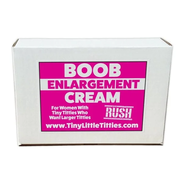 Pornhint Boob Enlargement Cream, Fake Product Box For Pranks Practical Jokes Revenge, Send Directly To Person You Want To Embarrass (100% Anonymous)