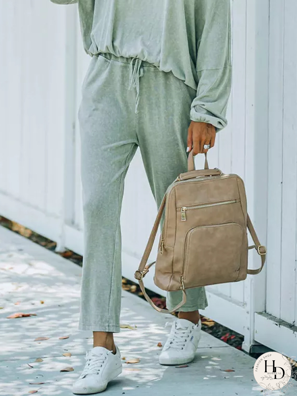 Boat Neck Casual Jersey Two Piece Sets