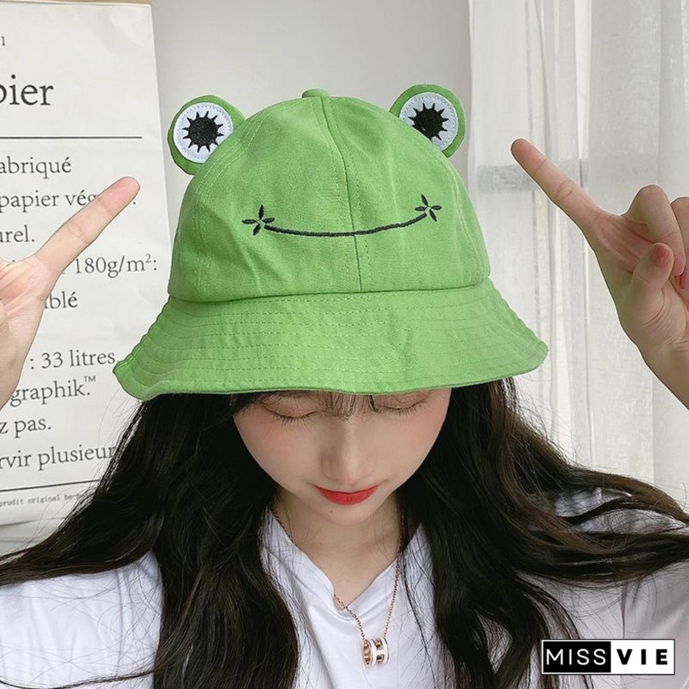 Frog Eyes Fisherman Hat