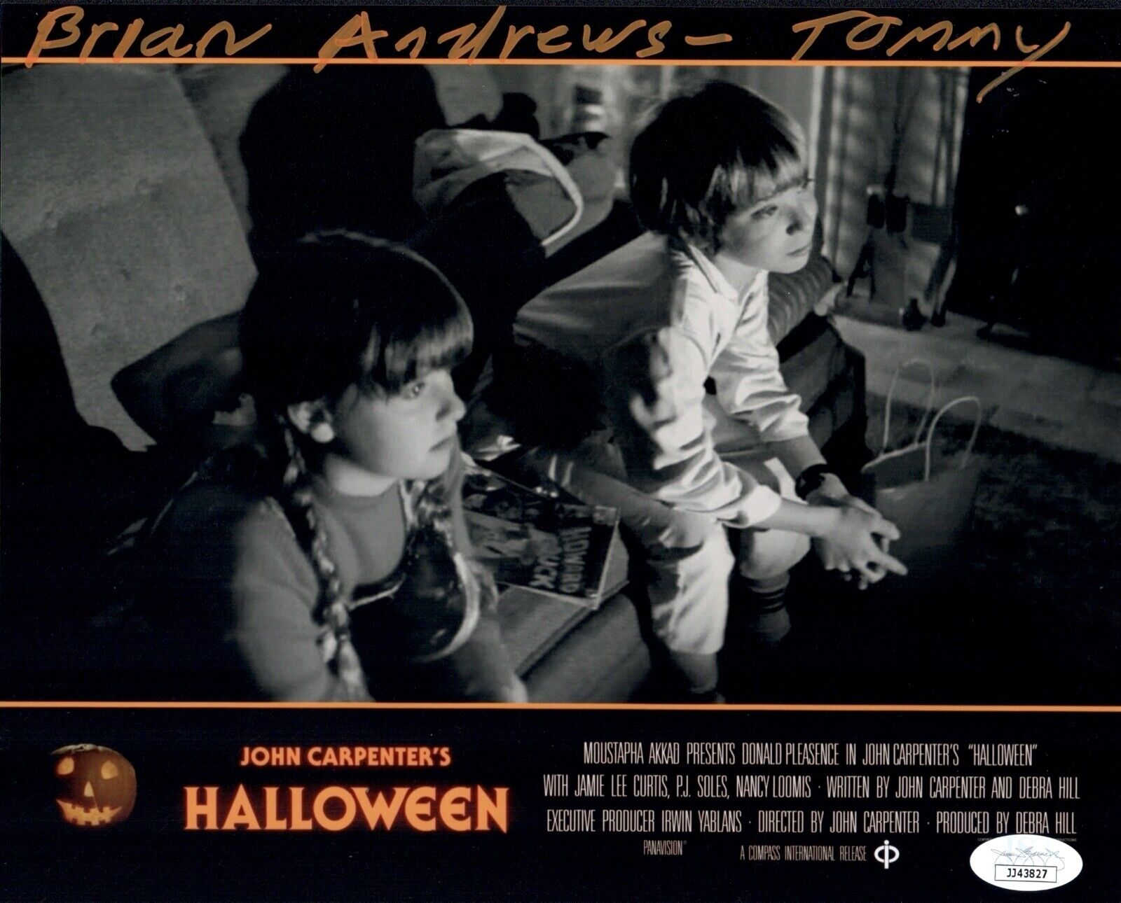 BRIAN ANDREWS Signed HALLOWEEN 8x10 Photo Poster painting IN PERSON Autograph JSA COA Cert