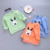 Kid Baby Boy Girl Cotton Long-sleeved T-shirt