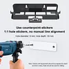 Wall Mount Host Stand with Controller Hook for Switch 2 Game Console Accessories