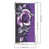 >SALE<5D DIY Full Round Drill Diamond Painting Rose Kit Home Decor Art Craft 45x85cm